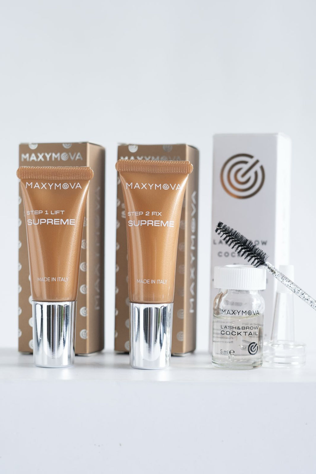 Kit Brow and Lash Cocktail en Tubo Maxymova