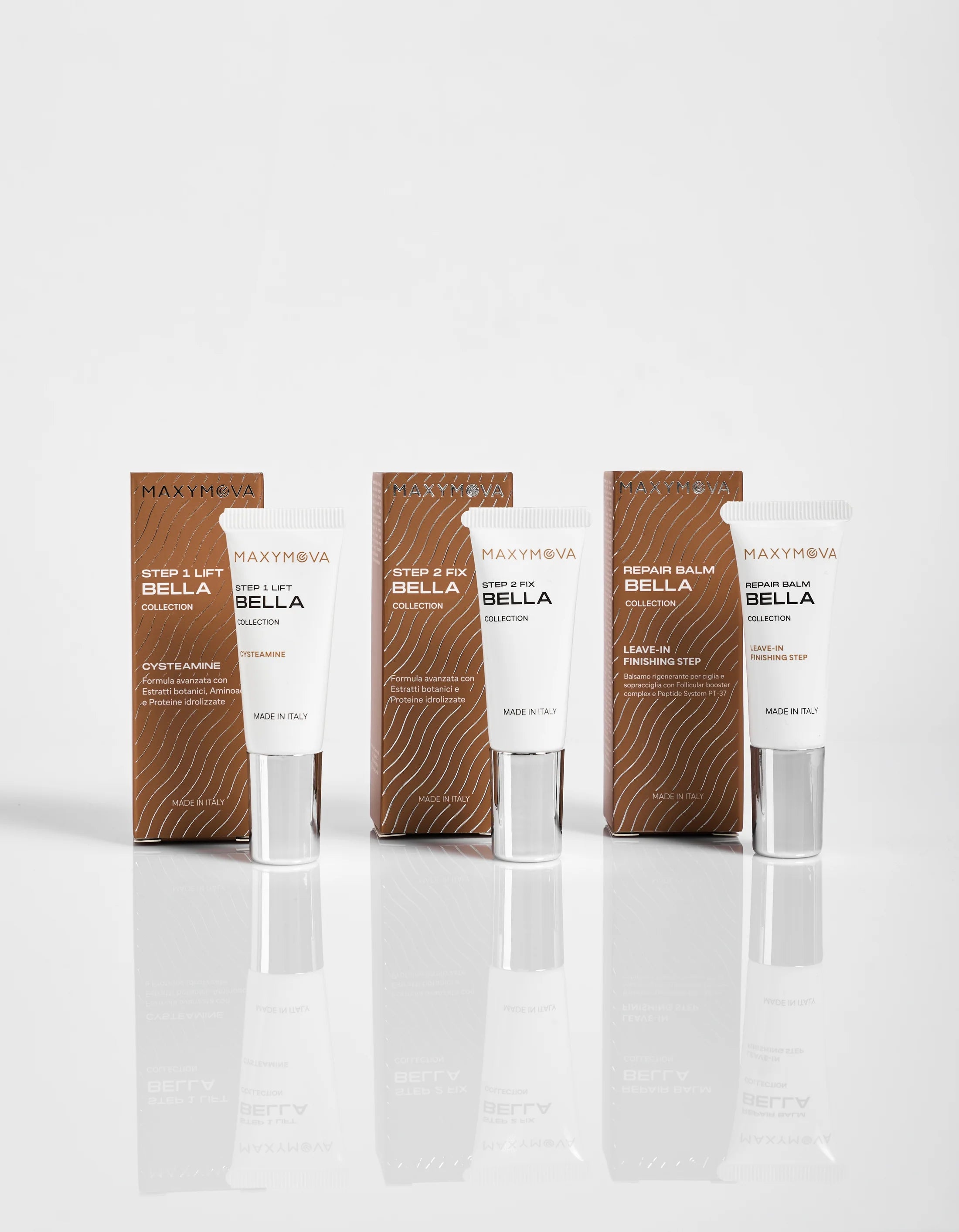 KIT BELLA LAMINACIÓN DE PESTAÑAS Y CEJAS CON CISTAMINA MAXYMOVA